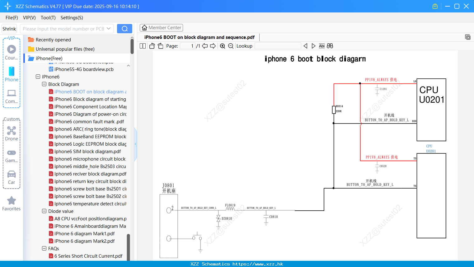 IPhone6 BOOT On Block Diagram And Sequence